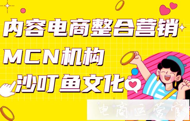 內(nèi)容電商整合營銷MCN機構——沙叮魚文化